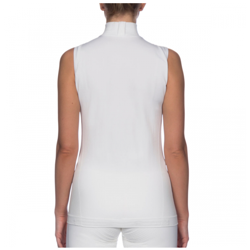 Musto Women's Performance Sleeveless Stock Shirt - White-3